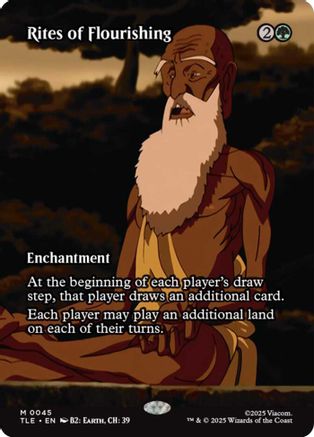 Rites of Flourishing (Borderless) (045) Foil - Avatar: The Last Airbender: Eternal-Legal