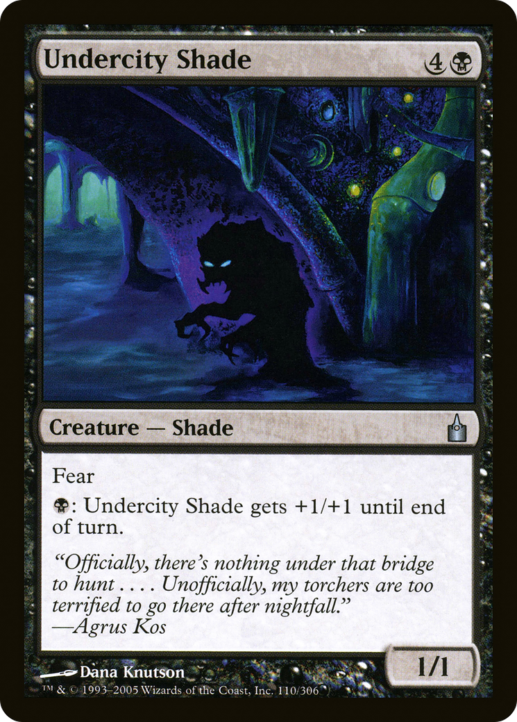 Undercity Shade [Ravnica: City of Guilds] Foil