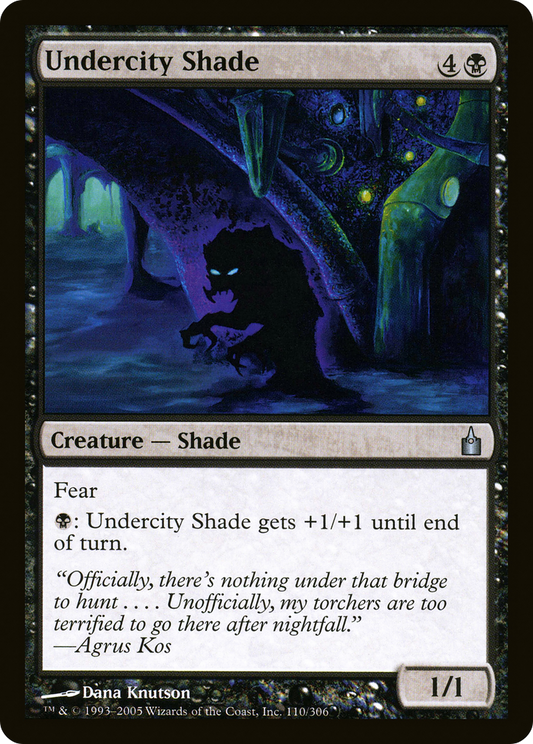 Undercity Shade [Ravnica: City of Guilds]