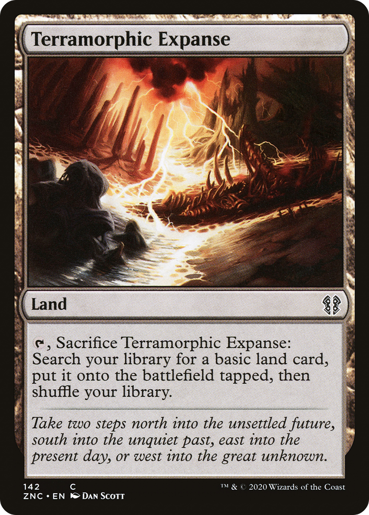 Terramorphic Expanse [Zendikar Rising Commander] | Silver Goblin