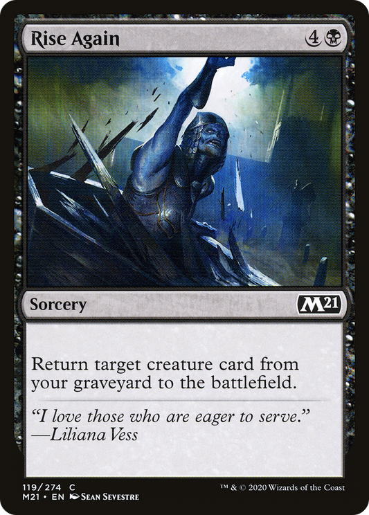 Rise Again [Core Set 2021] Foil