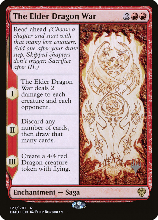 The Elder Dragon War (Promo Pack) [Dominaria United Promos] Foil