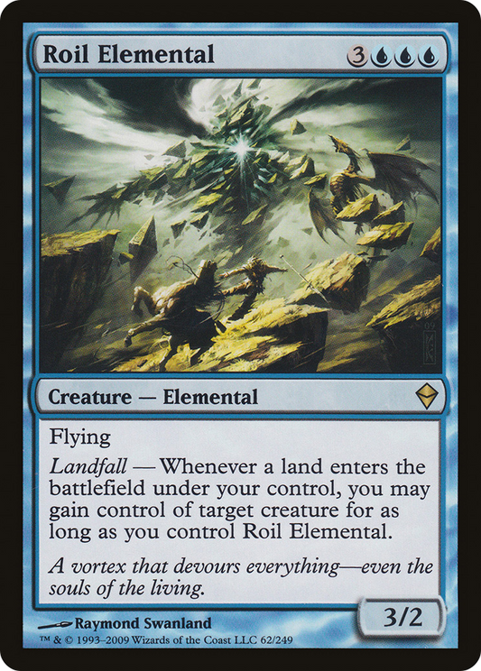 Roil Elemental [Zendikar] Foil