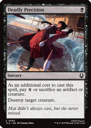 Deadly Precision (095) Foil - Avatar: The Last Airbender