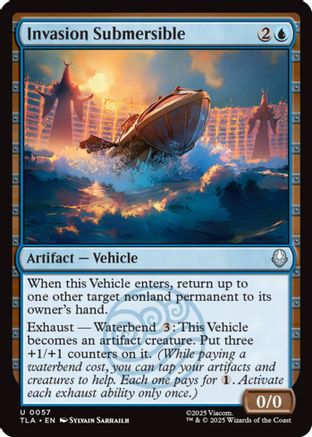 Invasion Submersible (057) Foil - Avatar: The Last Airbender