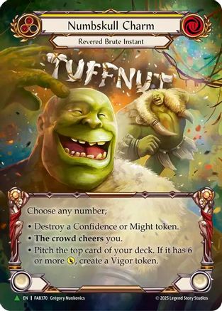 Numbskull Charm - FAB370 (FAB370) Cold Foil - Super Slam