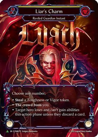 Liar's Charm (FAB373) Cold Foil - FaB Promos