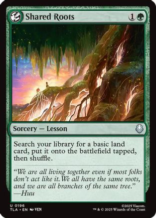 Shared Roots (196) Foil - Avatar: The Last Airbender