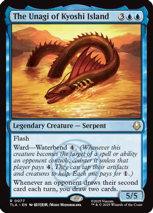 The Unagi of Kyoshi Island (077) Foil - Avatar: The Last Airbender