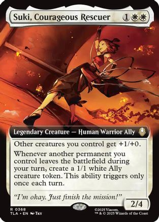 Suki, Courageous Rescuer (Extended Art) (368) - Avatar: The Last Airbender