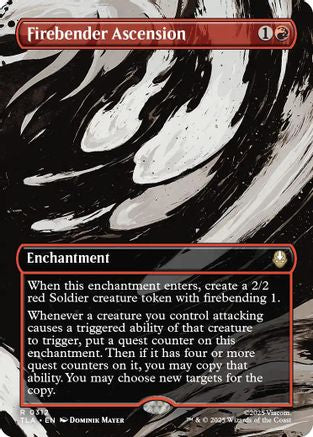 Firebender Ascension (Borderless) (312) - Avatar: The Last Airbender