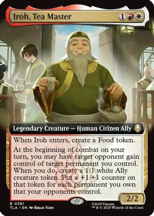 Iroh, Tea Master (Extended Art) (381) - Avatar: The Last Airbender