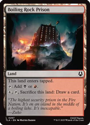 Boiling Rock Prison (267) Foil - Avatar: The Last Airbender