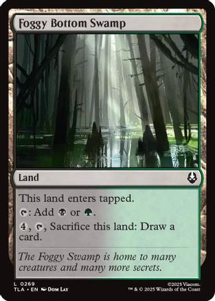 Foggy Bottom Swamp (269) Foil - Avatar: The Last Airbender