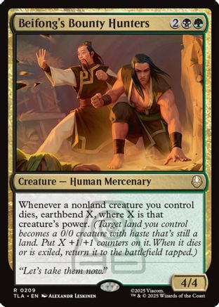 Beifong's Bounty Hunters (209) Foil - Avatar: The Last Airbender