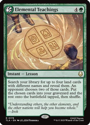Elemental Teachings (178) Foil - Avatar: The Last Airbender