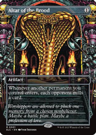 Altar of the Brood (001) Foil - Secret Lair Countdown Kit