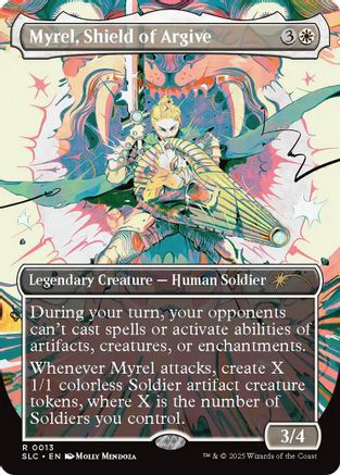 Myrel, Shield of Argive (013) Foil - Secret Lair Countdown Kit