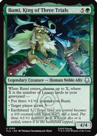 Bumi, King of Three Trials (169) - Avatar: The Last Airbender