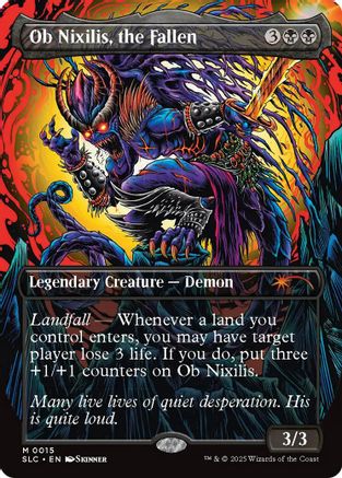 Ob Nixilis, the Fallen (015) Foil - Secret Lair Countdown Kit