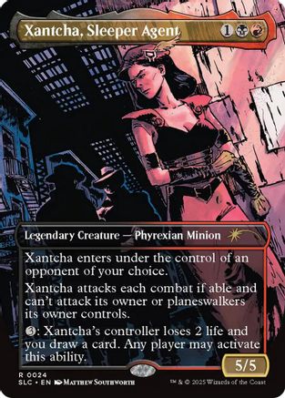 Xantcha, Sleeper Agent (024) Foil - Secret Lair Countdown Kit
