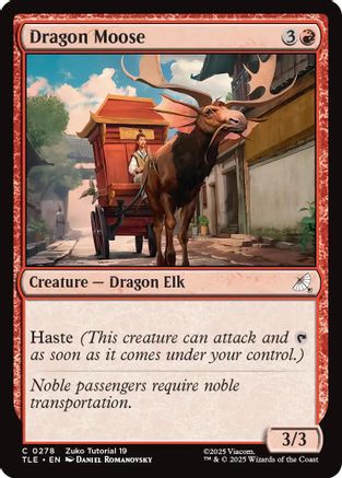 Dragon Moose (278) - Avatar: The Last Airbender: Eternal-Legal
