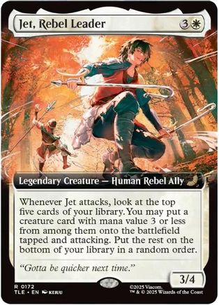 Jet, Rebel Leader (Extended Art) (172) - Avatar: The Last Airbender: Eternal-Legal
