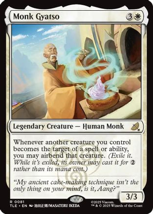 Monk Gyatso (081) Foil - Avatar: The Last Airbender: Eternal-Legal