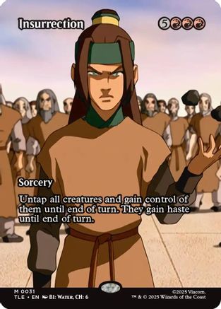 Insurrection (Borderless) (031) Foil - Avatar: The Last Airbender: Eternal-Legal