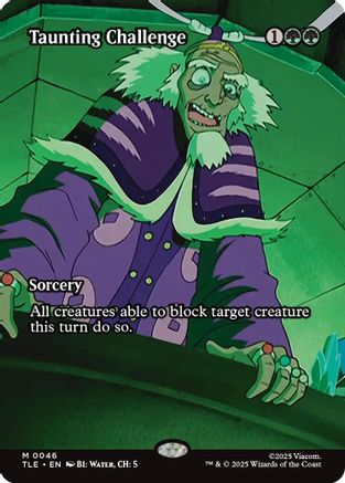 Taunting Challenge (Borderless) (046) - Avatar: The Last Airbender: Eternal-Legal