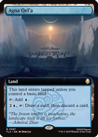Agna Qel'a (Extended Art) (387) Foil - Avatar: The Last Airbender