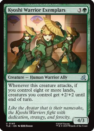 Kyoshi Warrior Exemplars (140) Foil - Avatar: The Last Airbender: Eternal-Legal