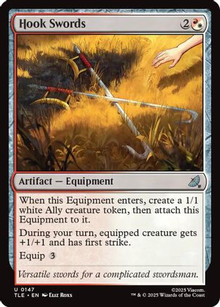 Hook Swords (147) Foil - Avatar: The Last Airbender: Eternal-Legal
