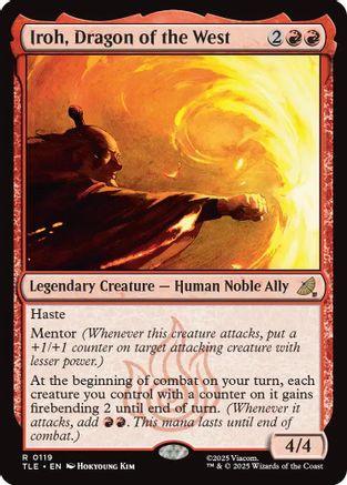 Iroh, Dragon of the West (119) Foil - Avatar: The Last Airbender: Eternal-Legal