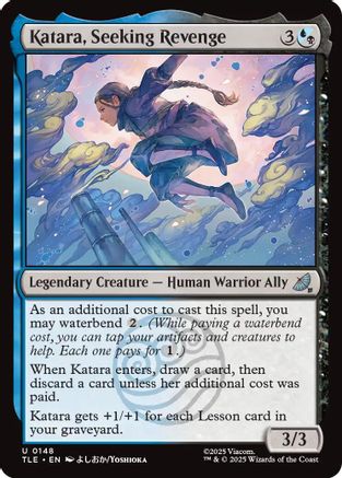 Katara, Seeking Revenge (148) Foil - Avatar: The Last Airbender: Eternal-Legal