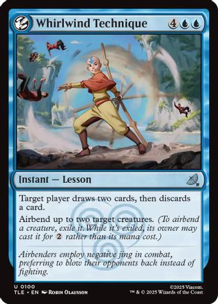 Whirlwind Technique (100) Foil - Avatar: The Last Airbender: Eternal-Legal