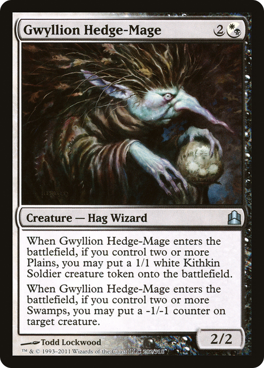 Gwyllion Hedge-Mage [Commander 2011]