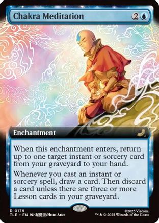 Chakra Meditation (Extended Art) (179) Foil - Avatar: The Last Airbender: Eternal-Legal