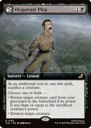Desperate Plea (Extended Art) (185) - Avatar: The Last Airbender: Eternal-Legal