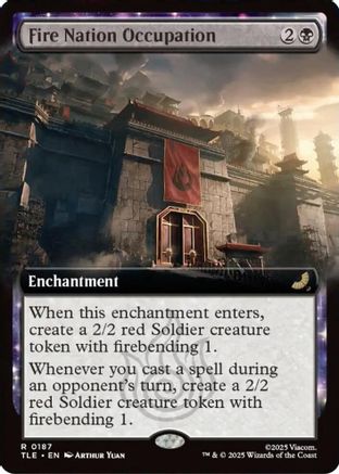 Fire Nation Occupation (Extended Art) (187) - Avatar: The Last Airbender: Eternal-Legal