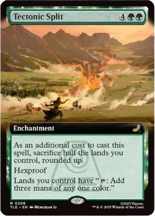 Tectonic Split (Extended Art) (208) - Avatar: The Last Airbender: Eternal-Legal