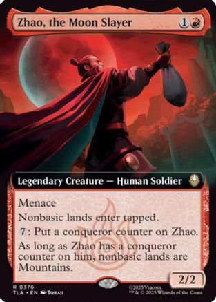 Zhao, the Moon Slayer (Extended Art) (376) - Avatar: The Last Airbender