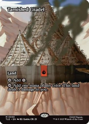 Tarnished Citadel (Borderless) (059) - Avatar: The Last Airbender: Eternal-Legal