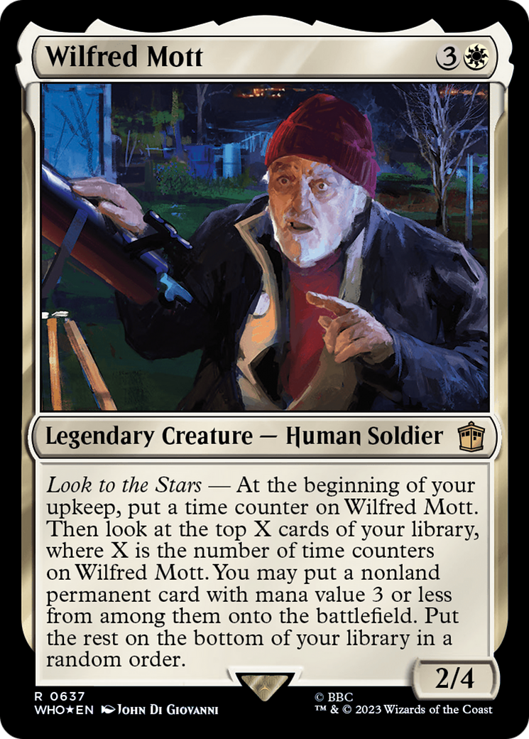 Wilfred Mott (Surge Foil) [Doctor Who] | Silver Goblin
