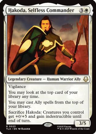 Hakoda, Selfless Commander (023) - Avatar: The Last Airbender