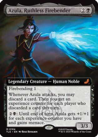 Azula, Ruthless Firebender (Extended Art) (184) - Avatar: The Last Airbender: Eternal-Legal