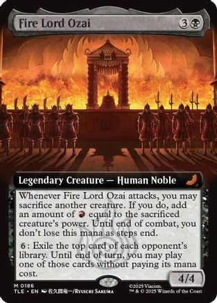 Fire Lord Ozai (Extended Art) (186) - Avatar: The Last Airbender: Eternal-Legal