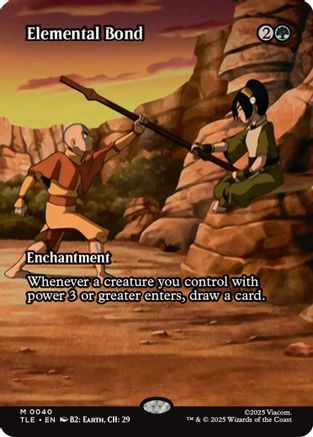 Elemental Bond (Borderless) (040) - Avatar: The Last Airbender: Eternal-Legal