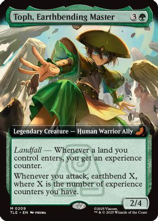 Toph, Earthbending Master (Extended Art) (209) - Avatar: The Last Airbender: Eternal-Legal