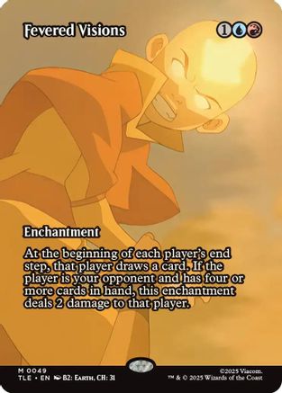 Fevered Visions (Borderless) (049) - Avatar: The Last Airbender: Eternal-Legal